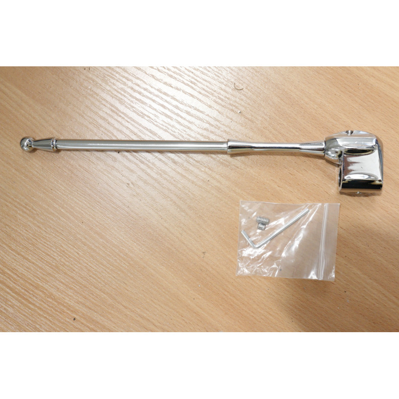 Maszt na antenę chrom