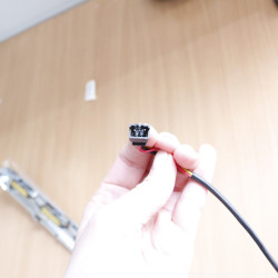 Listwy na kufer górny centralny |czarne