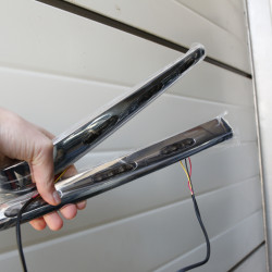 Listwy na kufer górny centralny |czarne