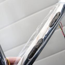 Listwy na kufer górny centralny |czarne