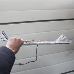 Listwy na kufer górny centralny |czarne