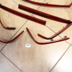 Komplet listew na kufry oryginał czerwone