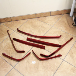 Komplet listew na kufry oryginał czerwone