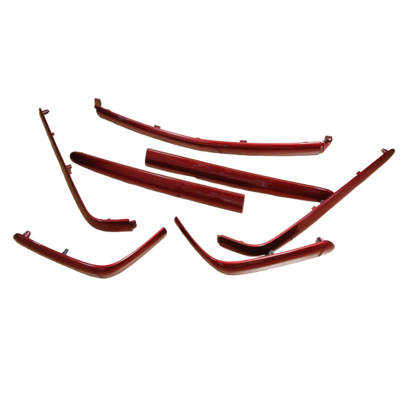 Komplet listew na kufry oryginał czerwone