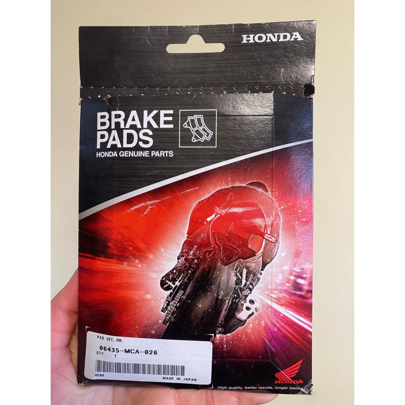 Klocki hamulcowe tył HONDA