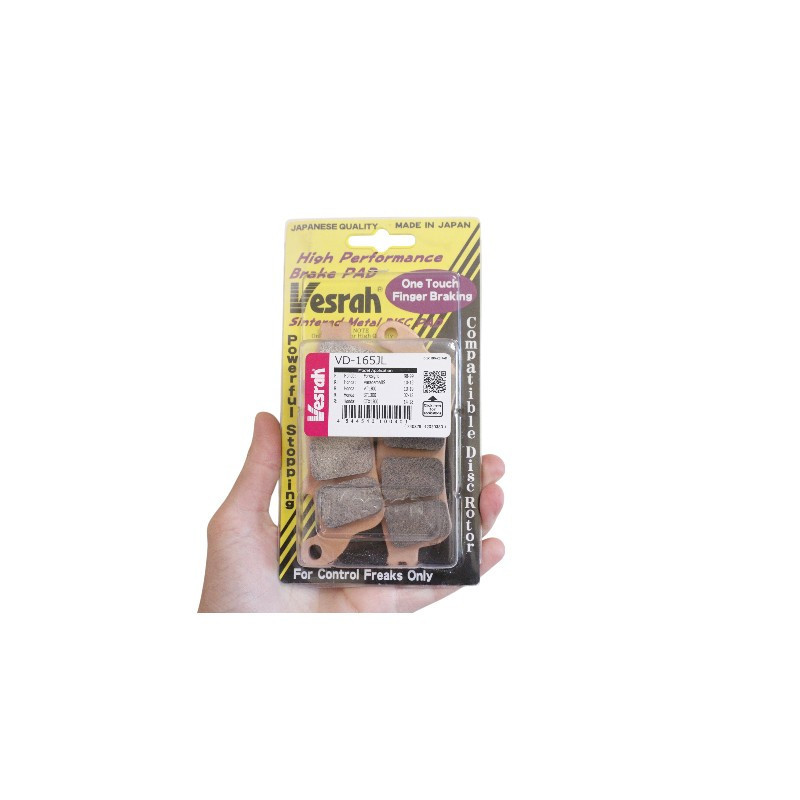Klocki hamulcowe tył Vesrah VD-165JL