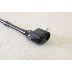 Maszt na antenę czarny połysk