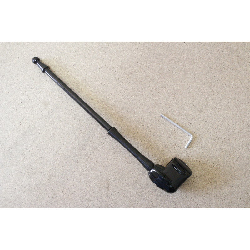 Maszt na antenę czarny połysk