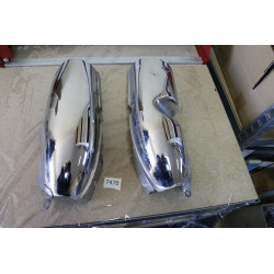 Osłona wydechu chrom 01+ Prawa Lewa