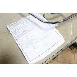 Motocyklowy bagażnik z rurek / BB 52-610