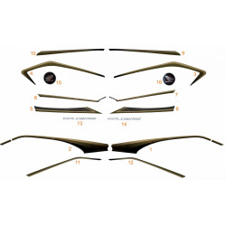 Zestaw naklejek (naklejki)